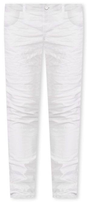 Purple Brand Skinny Jeans - White, 10.75 Rise Jeans, Clothing - WPBUR21298