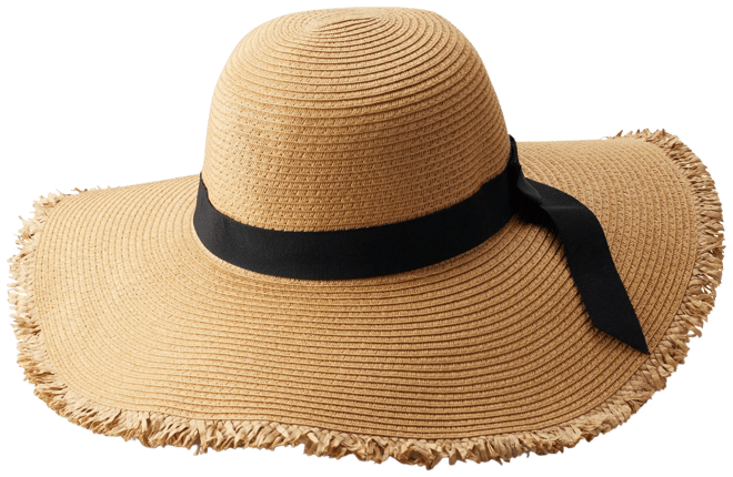 Women's LC Lauren Conrad Wide Brim Straw Floppy Hat