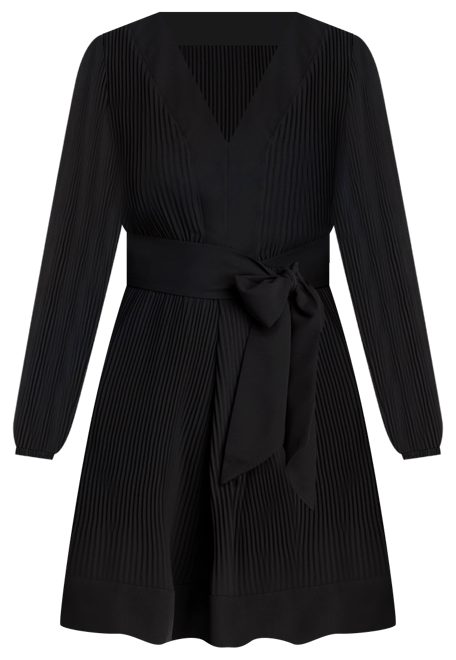chinese dress ladies Milly Liv Pleated Belted Minidress