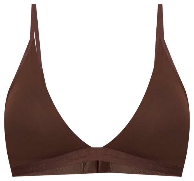 Women's Form To Body Lightly Lined Triangle Bralette QF6758