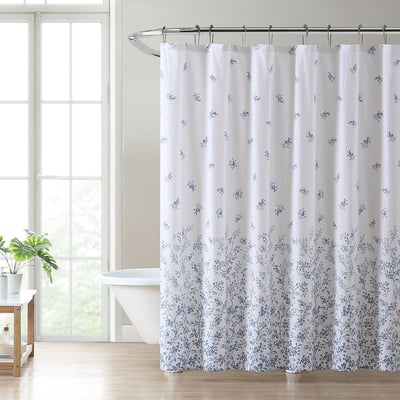 Laura Ashley Flora Shower Curtain, Laura Ashley Curtain Sizes