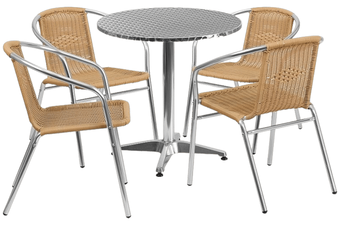 Patio sense morgan outdoor wicker chair hot sale