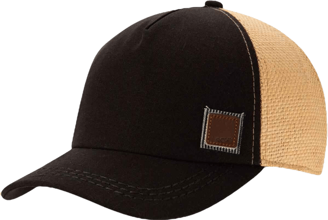 Women's Quiksilver Black  Incognito Adjustable Trucker Hat