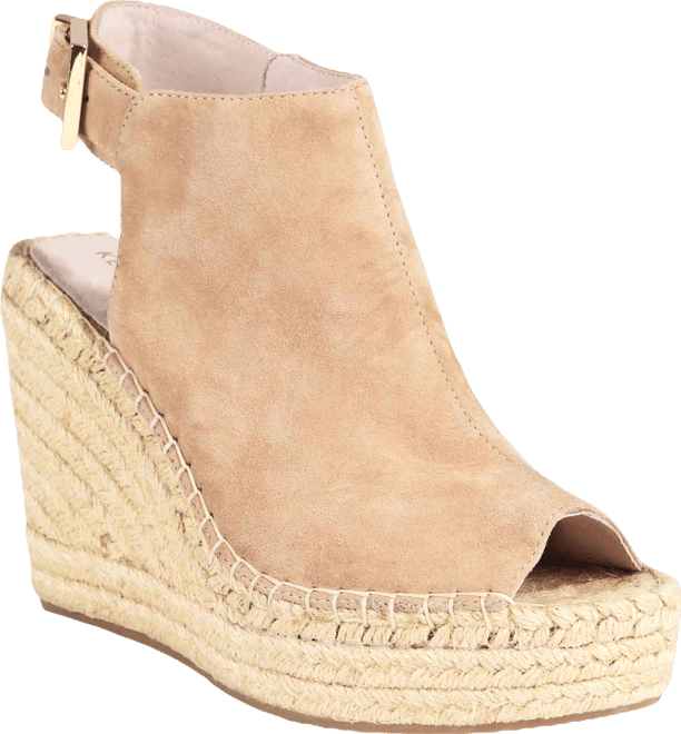 Women's Olivia Espadrille Peep-Toe Wedges