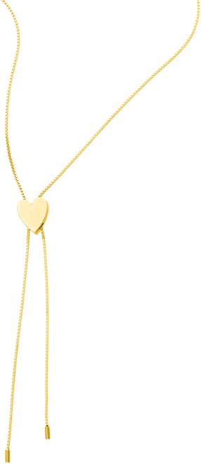 Heart Bolo Necklace