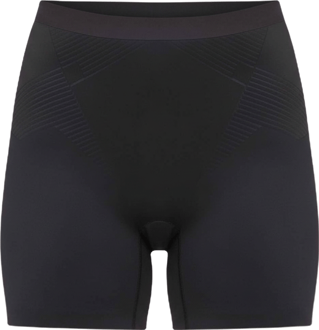 SPANX Women's Thinstincts 2.0 High-Waisted Mid-Thigh Girl Shorts