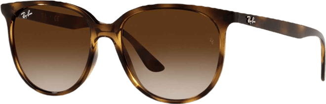 Women's Low Bridge Fit Sunglasses, Rb4378 54
