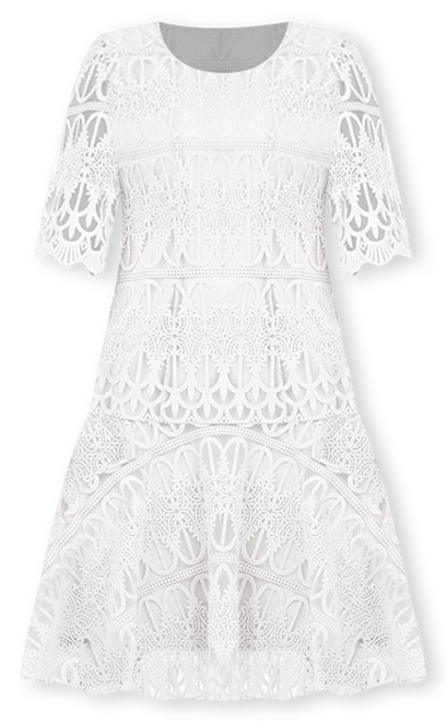 Giovanna Signature Womens Short Sleeve Midi Fit + Flare Dress - JCPenney