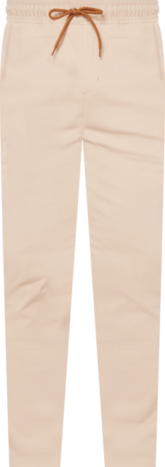 Men's Slim Fit Khaki Drawstring Pants