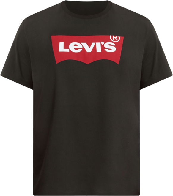 Men's Graphic Logo Batwing Short Sleeve T-shirt