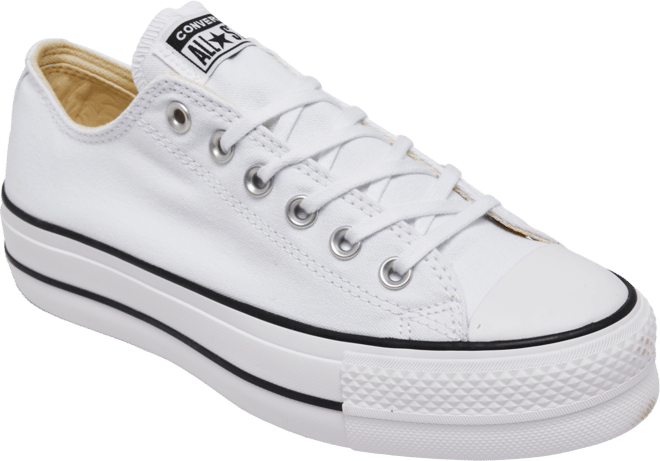 Converse chuck taylor all star low white best sale