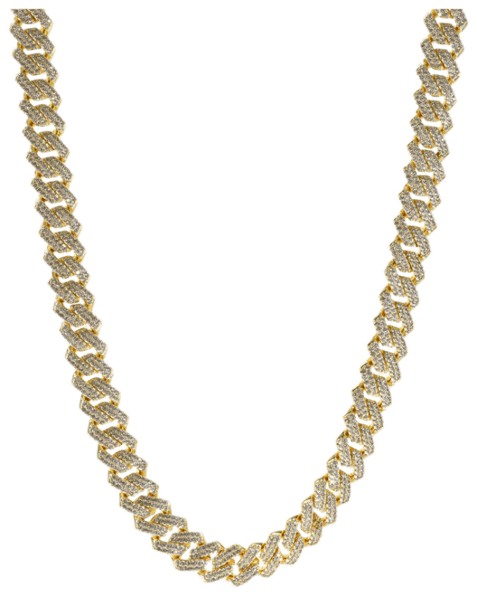 Frosty Link Collection Wide Necklace