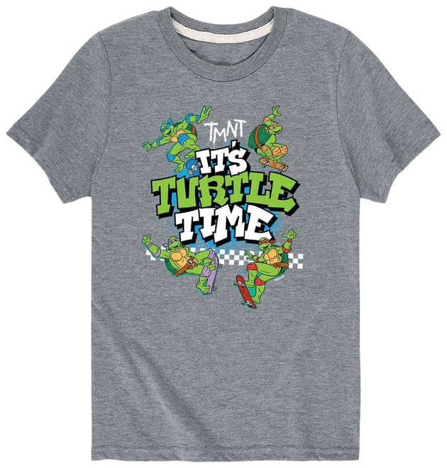 Boys 8-20 Teenage Mutant Ninja Turtles It's Turtle Time Raglan Graphic Tee