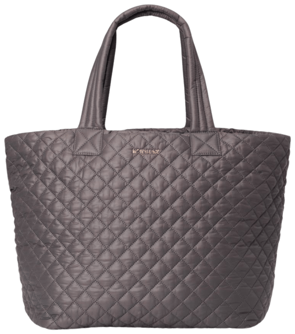 MZ Wallace Magnet Medium Metro Tote Deluxe in Grey