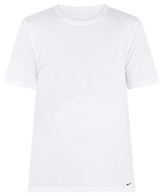 Nike Dri-FIT Essential Cotton Stretch Men's Slim Fit Crew Neck Undershirt (2-Pack)