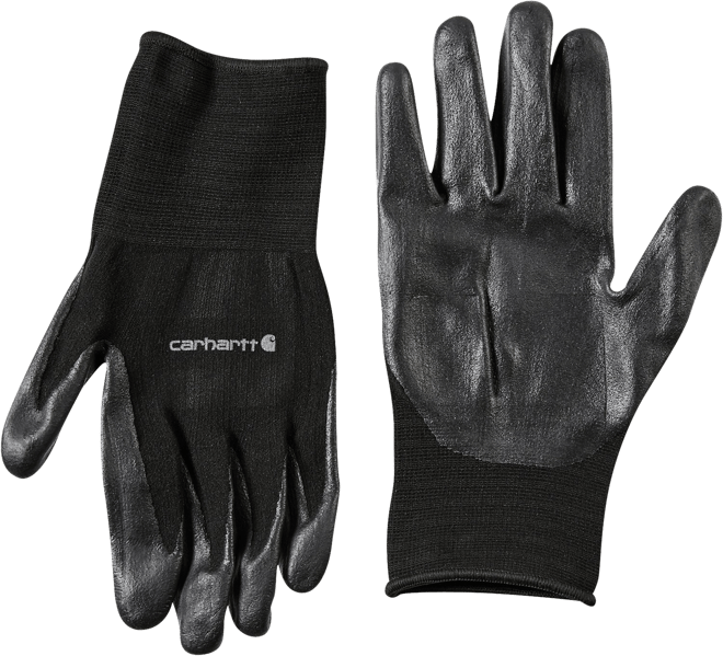 Carhartt Men's All-Purpose Nitrile Grip Gloves Academy