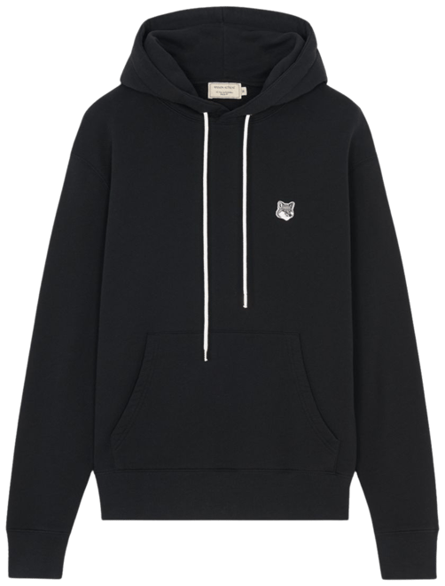 Maison Kitsune Gray Fox Head Patch Classic Hoodie