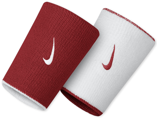 Nike Dri-FIT Double-Wide Reversible Wristbands (2-Pack)