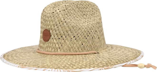 Women's Roxy Natural Pina to My Colada Straw Lifeguard Hat