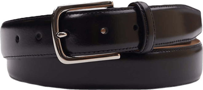 Men's Spazzol Feathered Edge Dress Belt