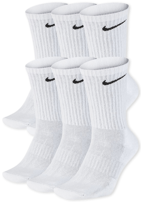 Nike Everyday Cushioned Training Crew Socks (6 Pairs).