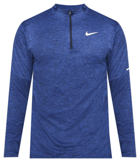 Nike Pánské běžecké tričko Dri-FIT s polovičním zipem