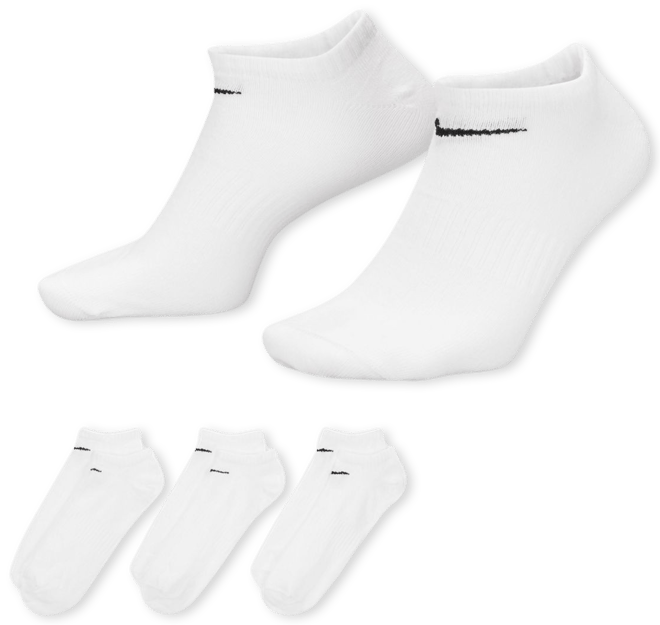 Nike Everyday Lightweight Training No-Show Socks (3 Pairs)