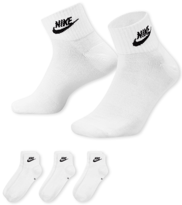 Nike Everyday Plus Cushioned Calcetines pinkies de entrenamiento (3 pares)  - Mujer