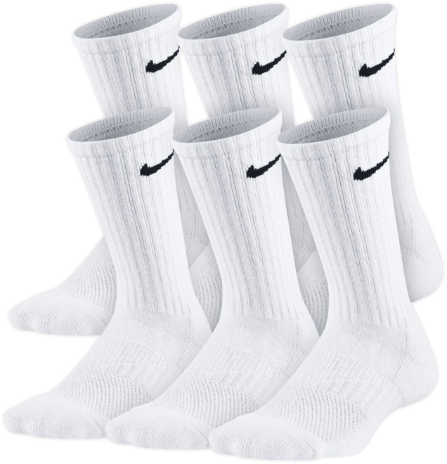 Nike Performance Cushioned Crew Kinder-Trainingssocken (6 Paar)