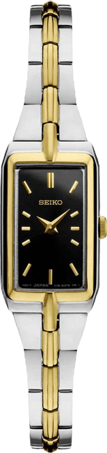 Women's Essential Two Tone Stainless Steel Bracelet Watch 15mm