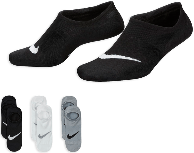 Nike Everyday Plus Lightweight Women's Training Footie Socks (3 Pairs)