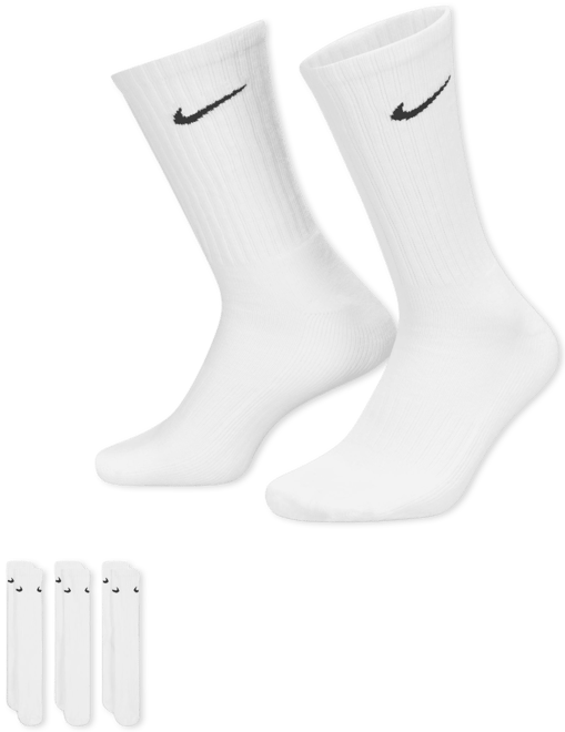 Nike Cushioned Training Crew Socks (3 Pairs)