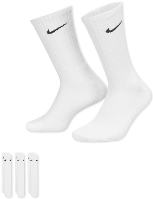 Nike Everyday Plus Cushioned Calcetines pinkies de entrenamiento (3 pares)  - Mujer