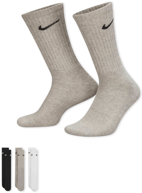 Nike Cushioned Crew Antrenman Çorapları (3 Çift)