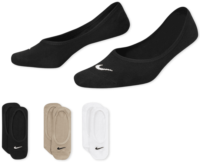 Nike Everyday Lightweight Women's Training Footie Socks (3 Pairs)