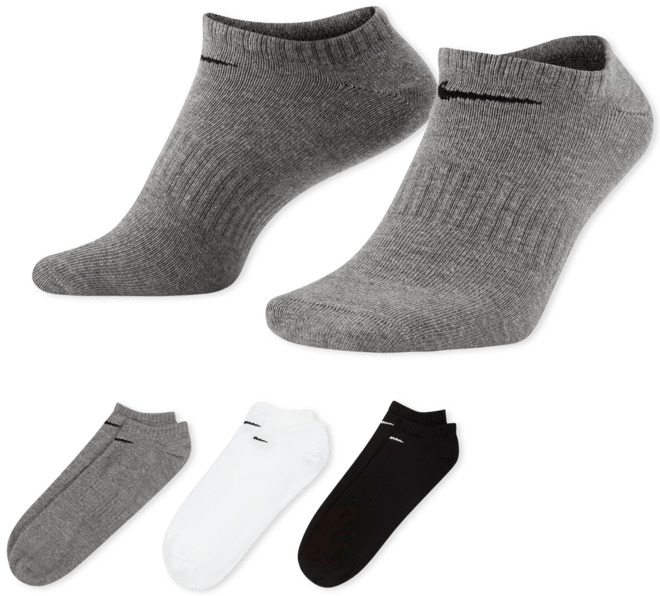 Nike Everyday Lightweight Training No-Show Socks (3 Pairs)