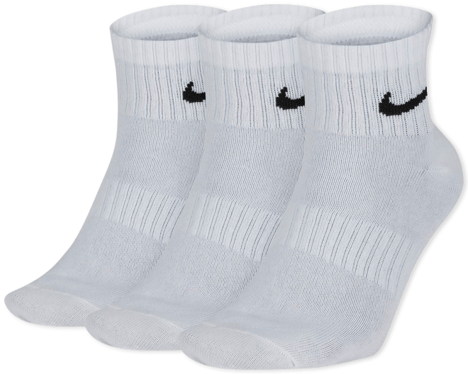 Nike Everyday Lightweight Antrenman Bilek Çorapları (3 Çift)