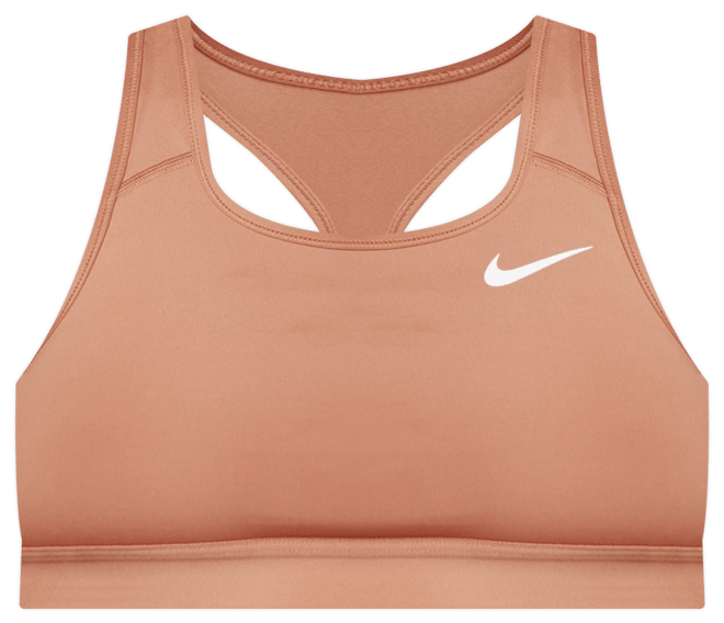 Nike Swoosh Sutiã de desporto sem almofadas de suporte médio para mulher