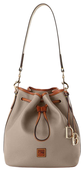 Dooney & bourke pebble online leather small drawstring bag