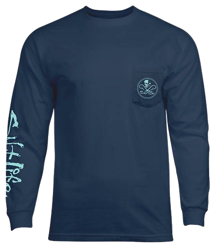 Salt Life Skull and Hooks Long Sleeve Graphic T-Shirt | Belk