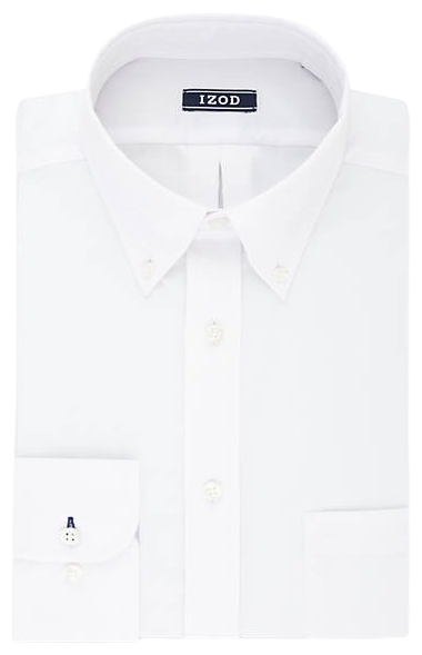 Izod white cheap dress shirt