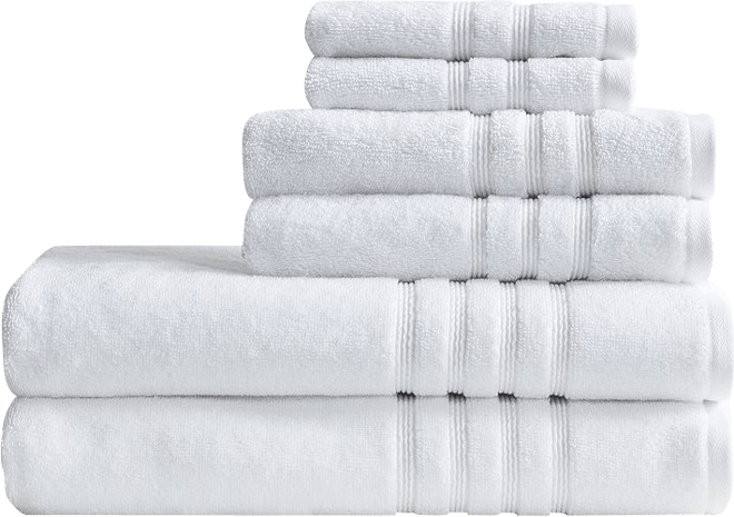 Nurture Sustainable Antimicrobial 6 Piece Towel Set Green