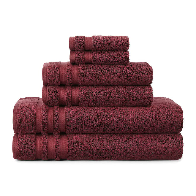 Liz Claiborne Luxury Egyptian Cotton Bath Towels ONLY $7.49 at JCPenney