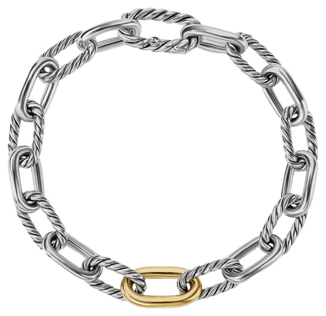 Dy madison chain small deals bracelet 8.5 mm