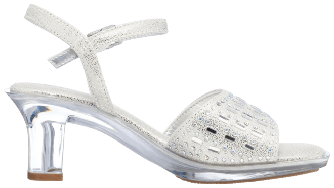 Big Girls Clear Dress Shoes