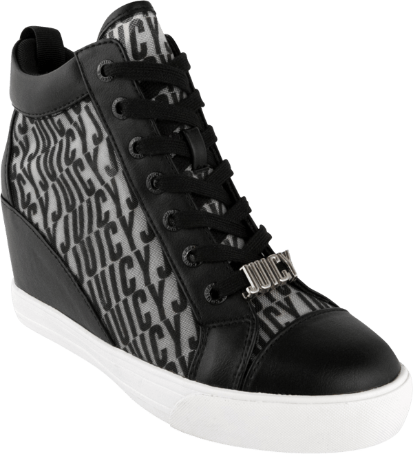 Juicy Couture Women's Jorgia Wedge Lace-Up Sneakers - Macy's