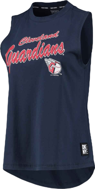 Women's  Sport Navy Cleveland Guardians Marcie Tank Top