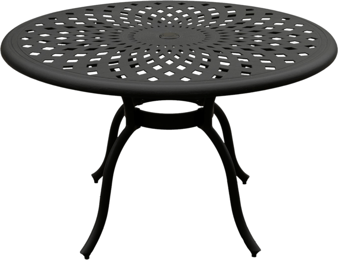 Modern round patio online table