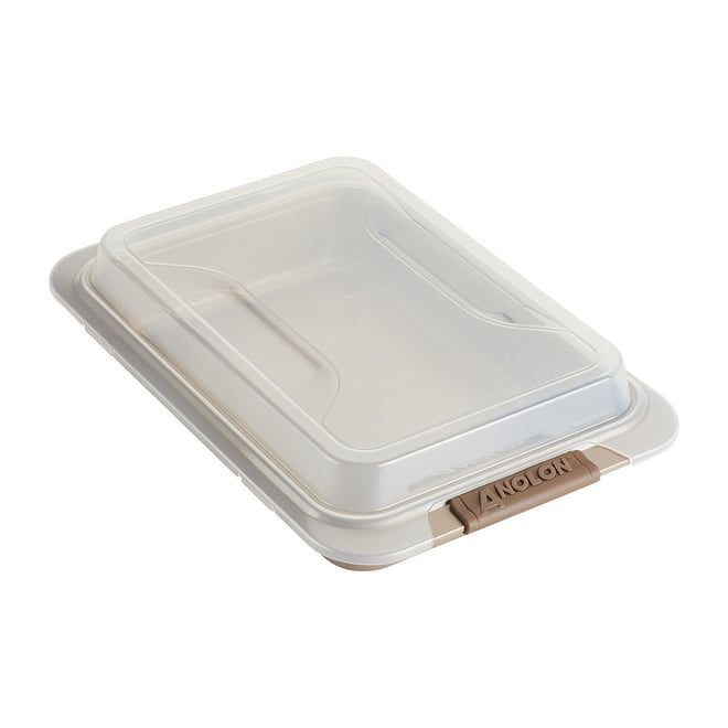 BergHOFF Perfect Slice Covered 9 x 13 Cake Pan with Tool