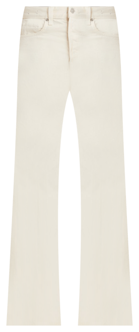Taylor High Rise Wide Leg Jeans in Ecru